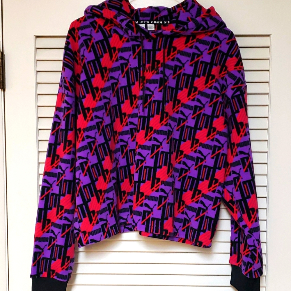 NWT - PUMA CROSS-TRAINING HOODY TOP